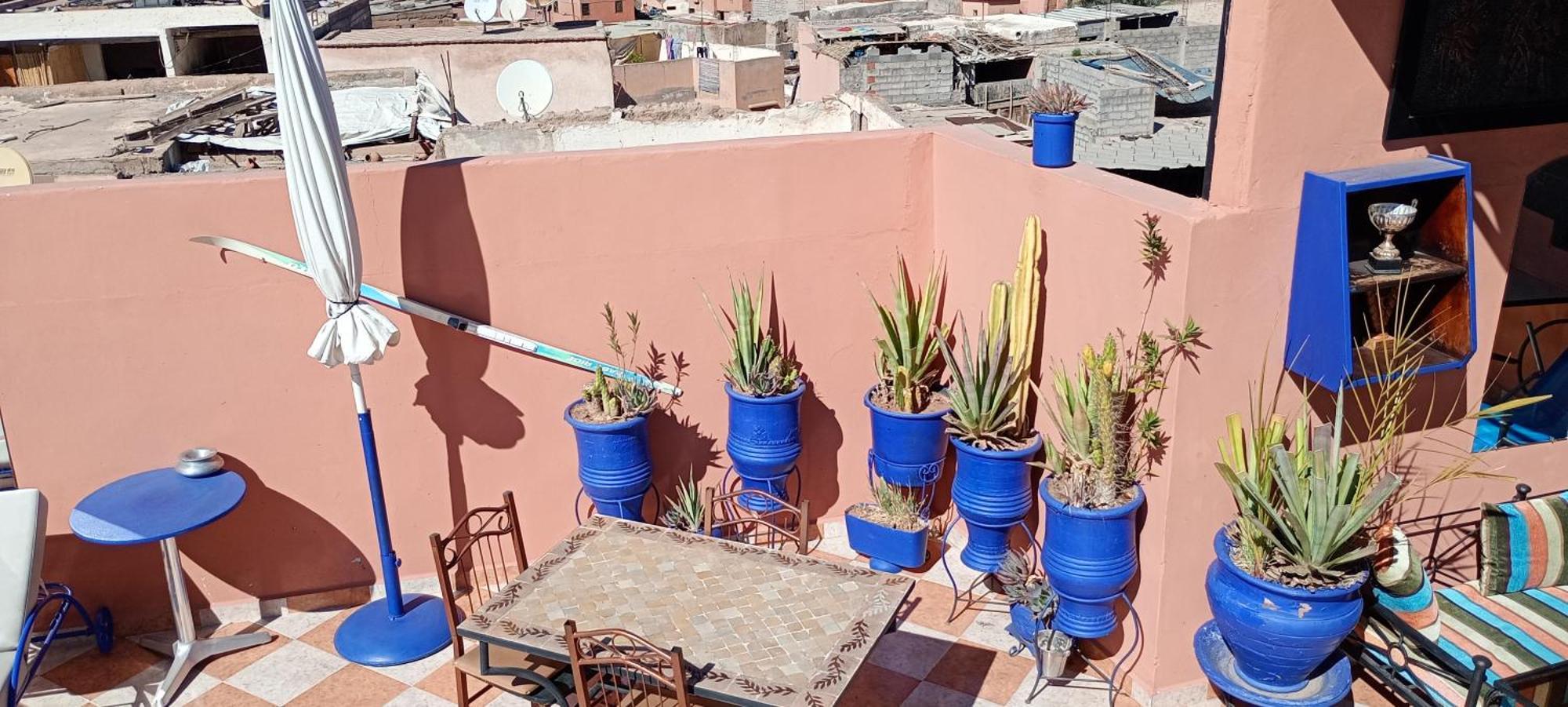 Dar Aziz Apartment Marrakesh Bagian luar foto